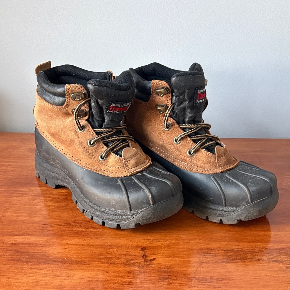Men's Rugged Waterproof Boots - Brown and Black